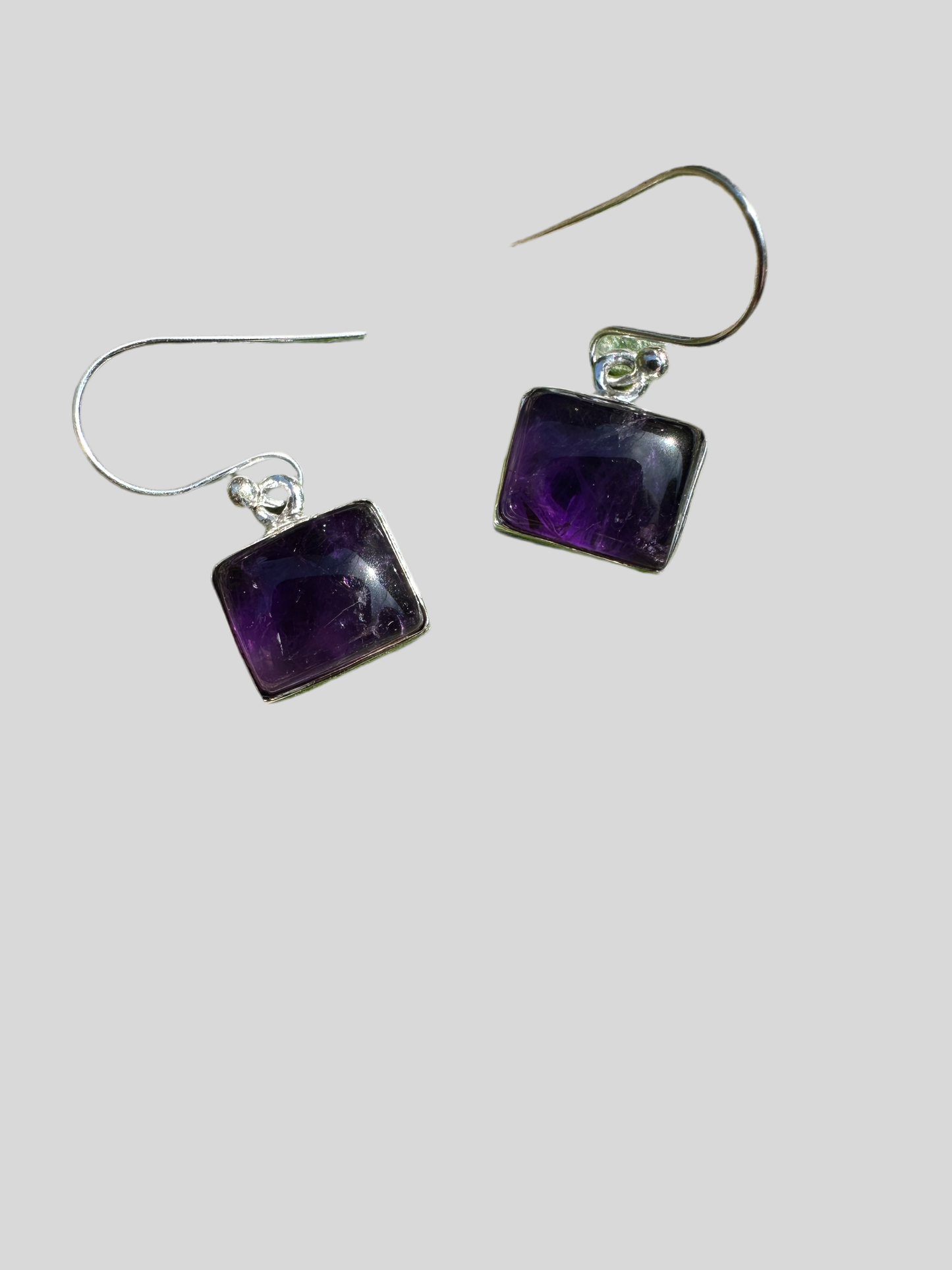 Amethyst earrings