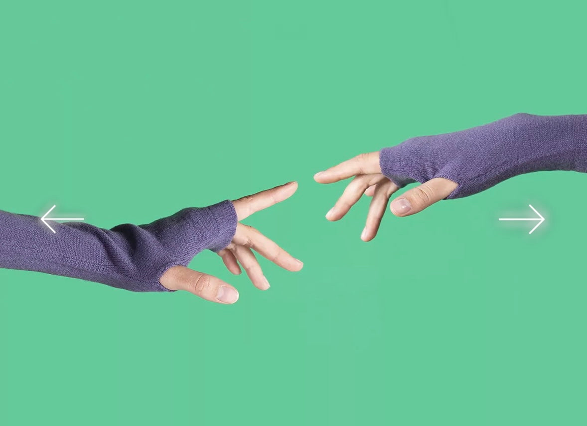 Pure Cashmere armwarmers