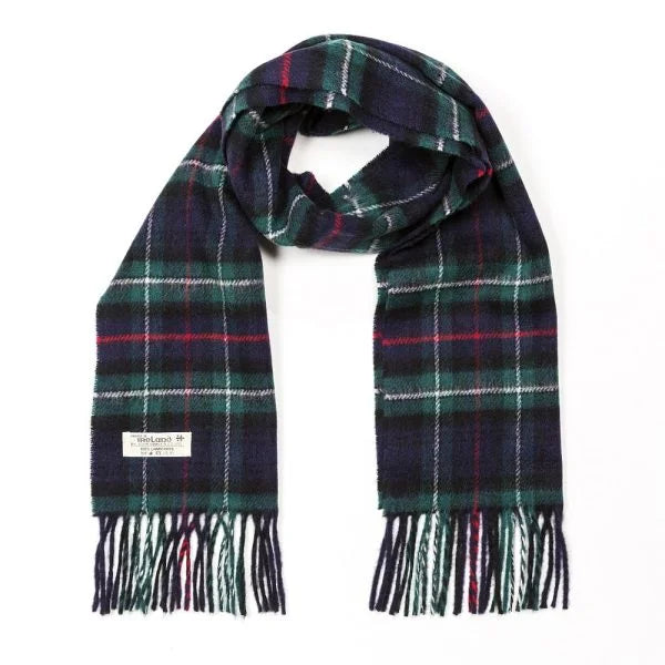 Irish wool scarf -Mackenzie tartan