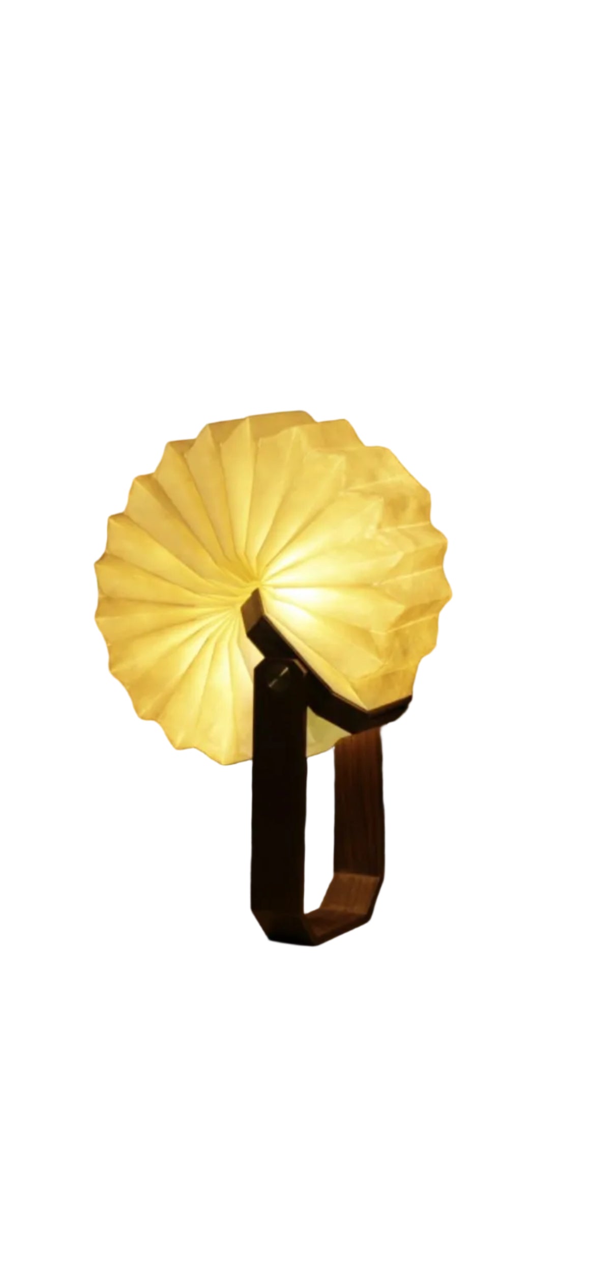 Smart origami lamp