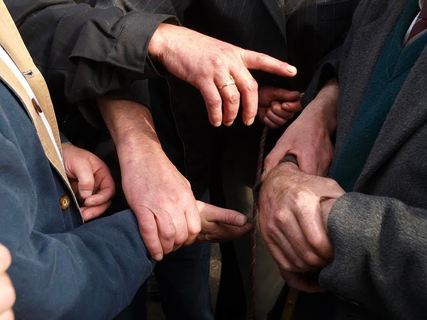 Hands -Ballinasloe Fair by Mark Duffy