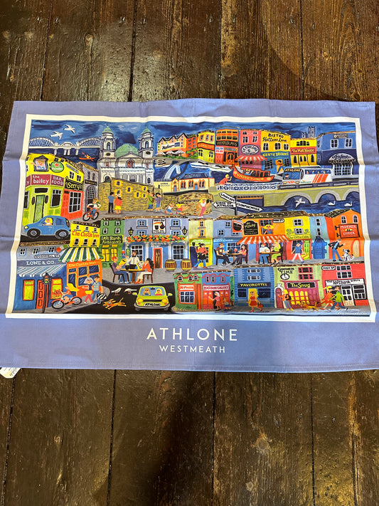 Athlone tea towel