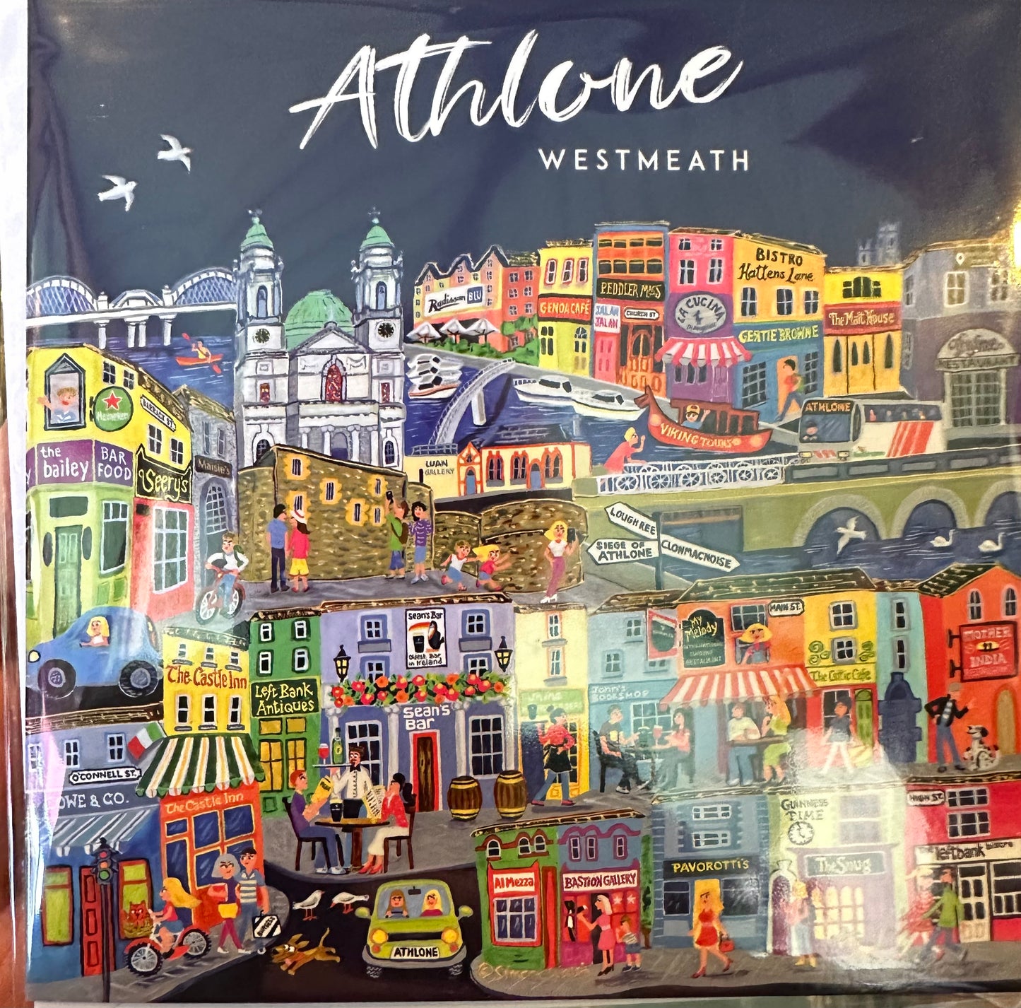 Athlone greeting card