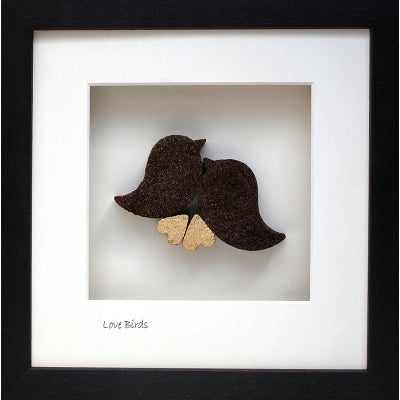 Bog Buddies Love Birds Square Frame