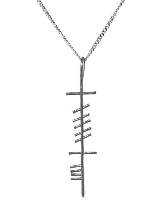 Friend /Cara silver pendant