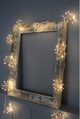 Copper Starburst lights chain
