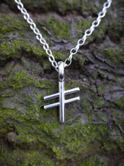 Personalised ogham Initial G/J