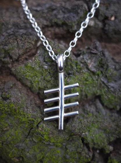 Ogham Treasure Initial Z