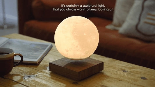 Levitating moon lamp- Display model slightly imperfect