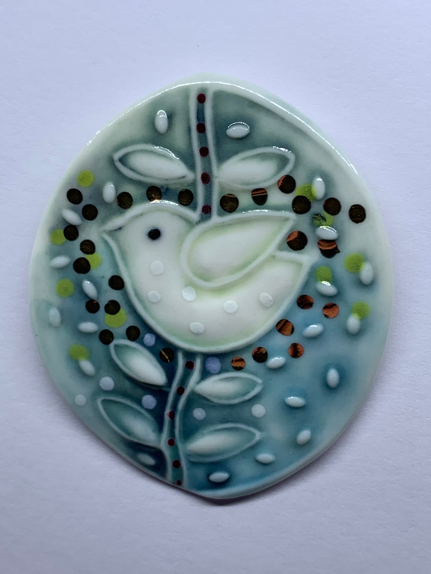 Ceramic Brooch