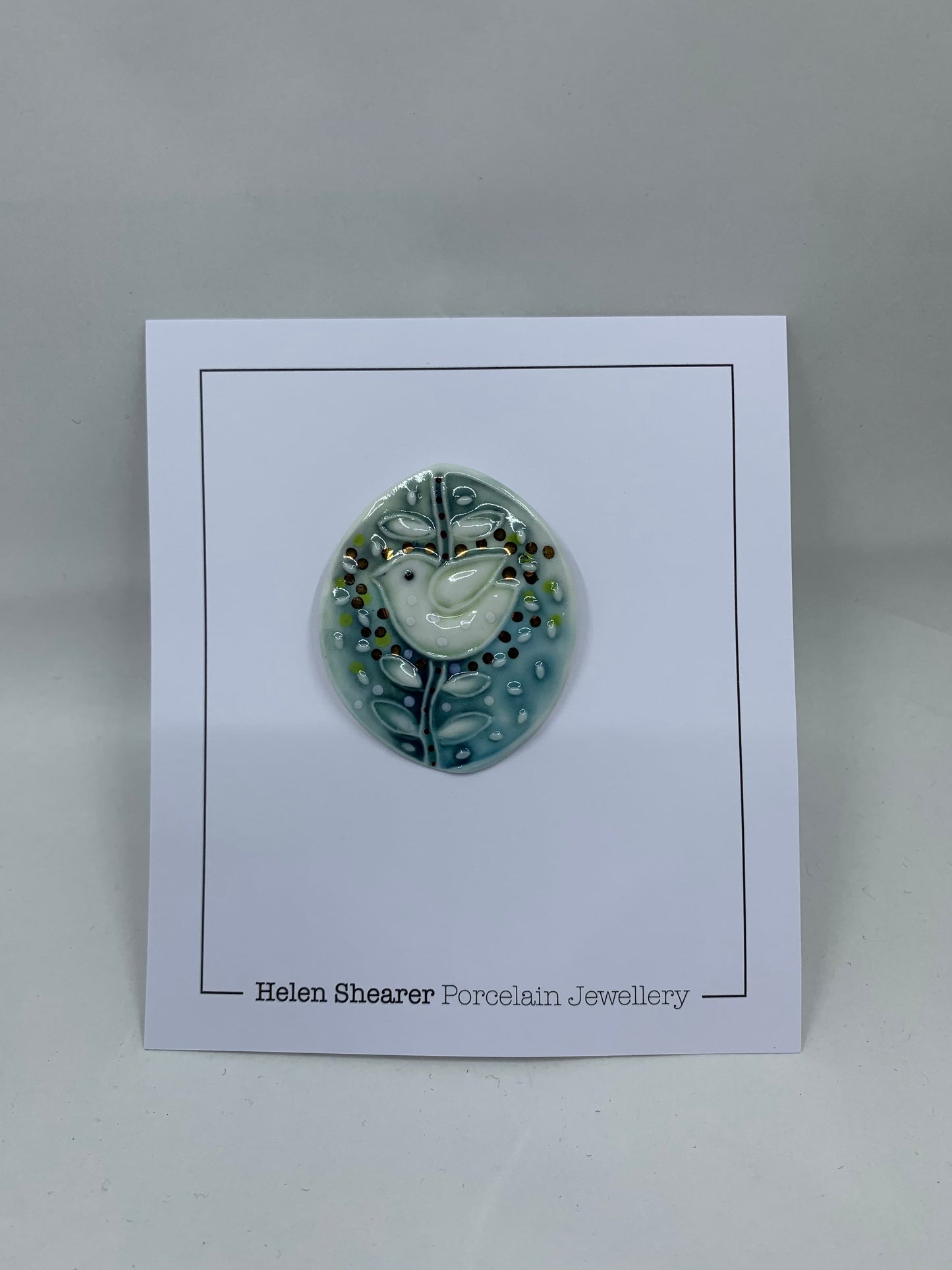 Ceramic Brooch