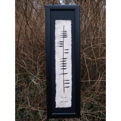 Ogham Wish, Welcome/Fáilte