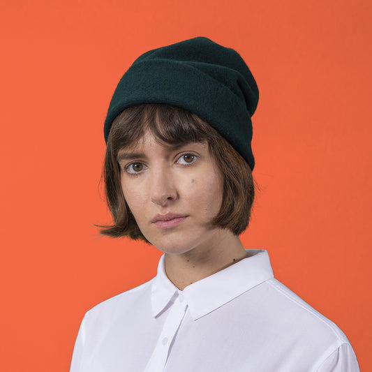 Merino wool unisex beanie hat