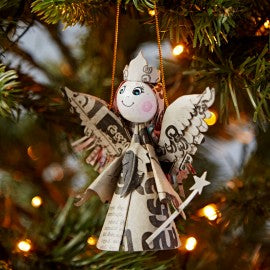 Fair-trade recycled Angel