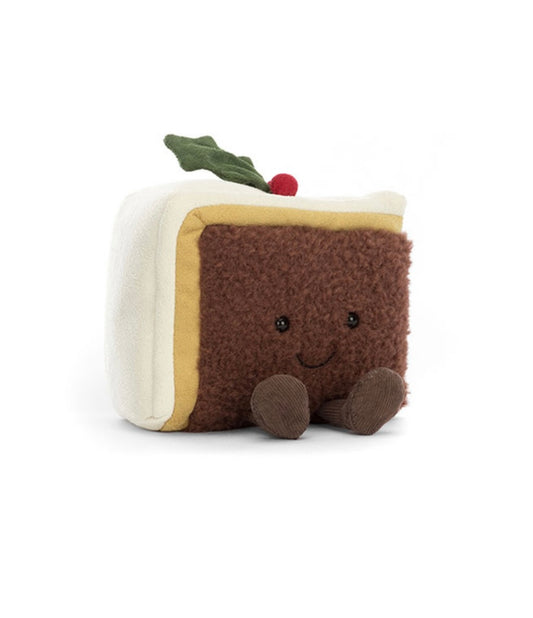 Amusables slice of Christmas cake