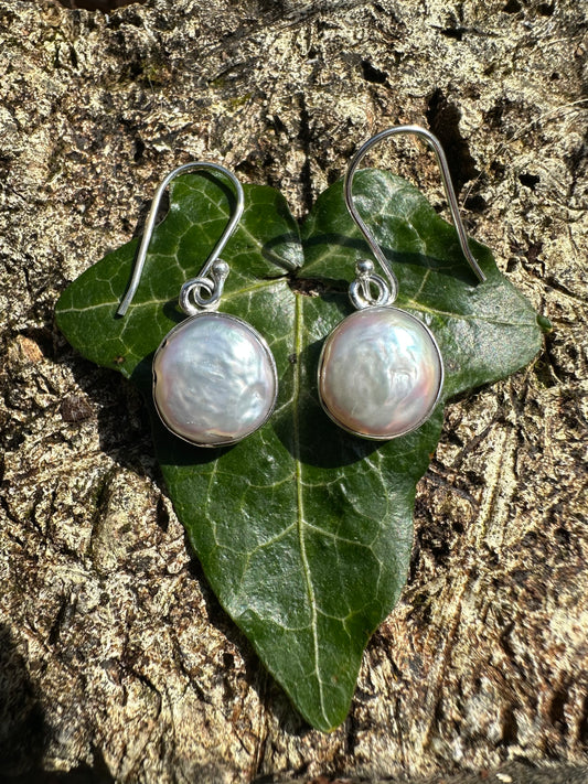 Pearl earrings