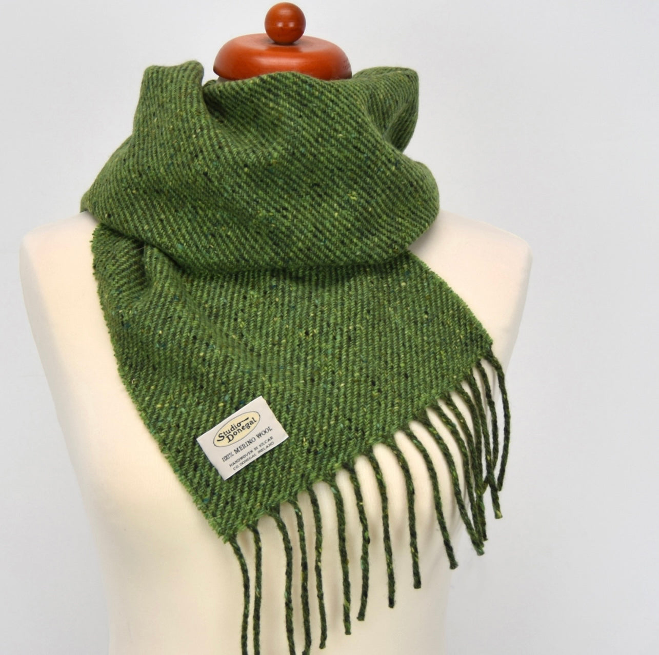 Studio Donegal Merino twill scarf