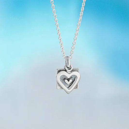 Heart to heart pendant - new