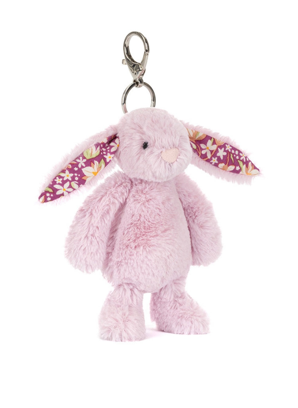 This top blossom bunny bag charm