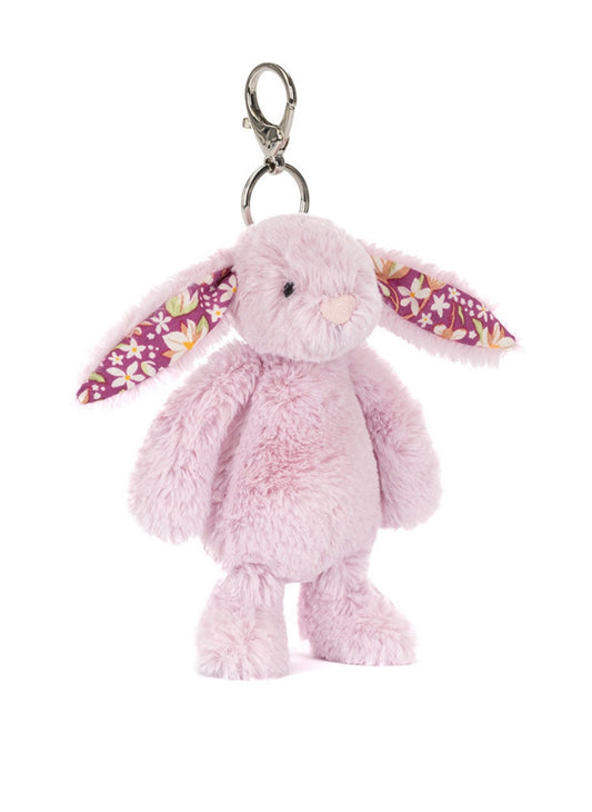 This top blossom bunny bag charm