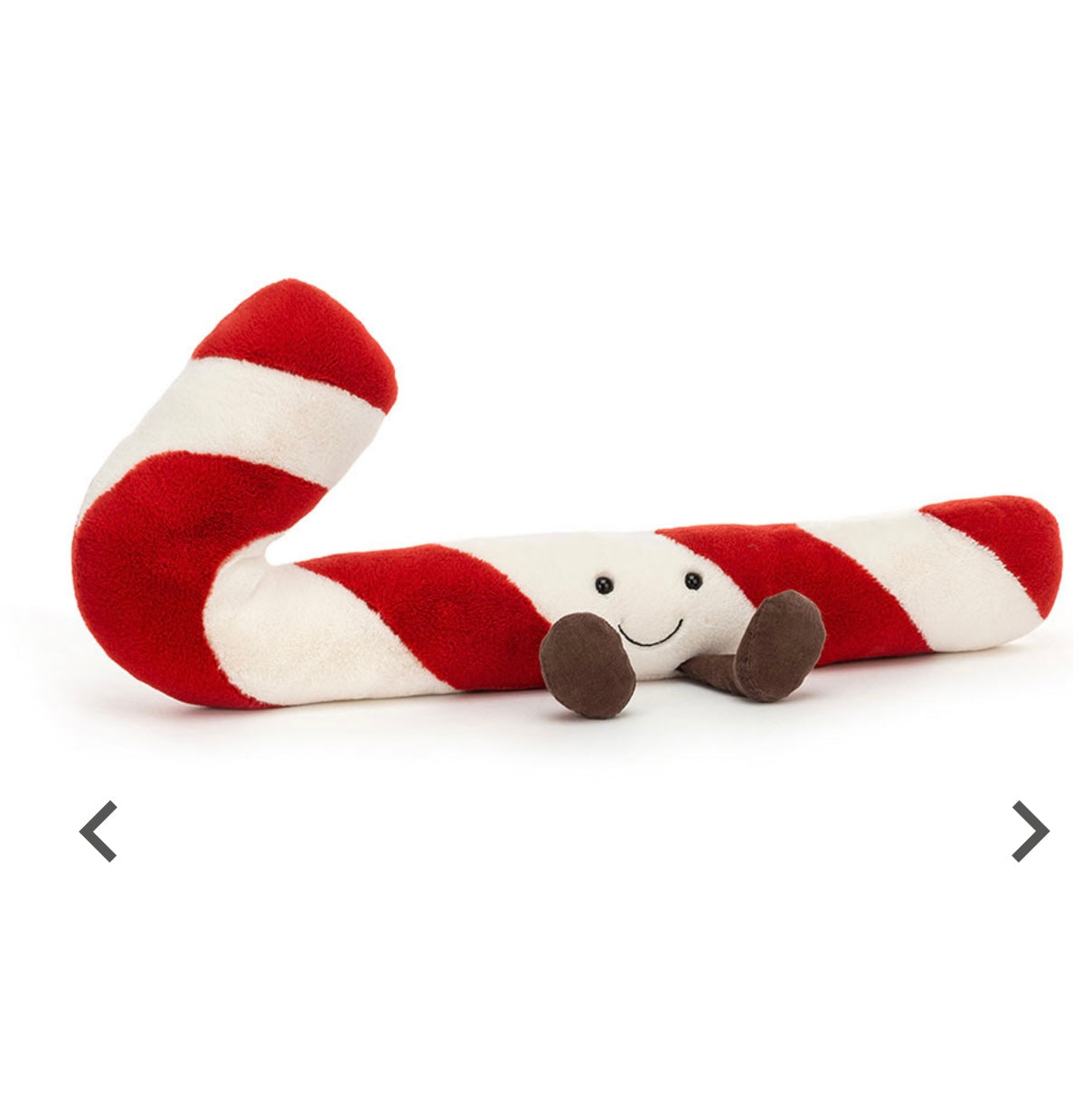 Festive candy cane - jellycat medium