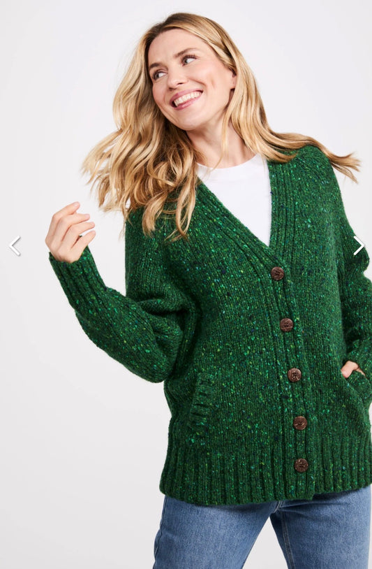Donegal Tweed Cardigan XL