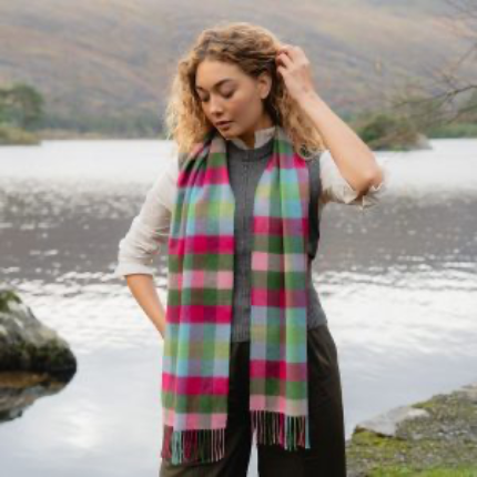Merino luxury wool scarf