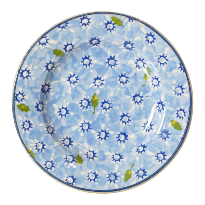 Tiny Plate, light blue,lawn design