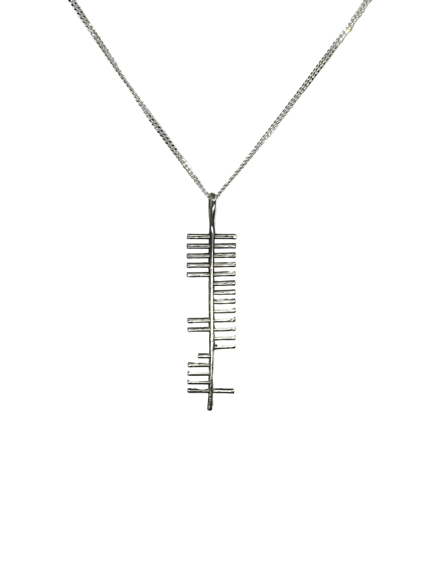 Athlone Ogham Treasure sculpted pendant