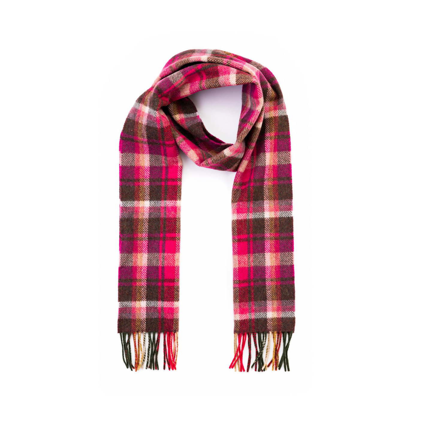 Irish wool long scarf