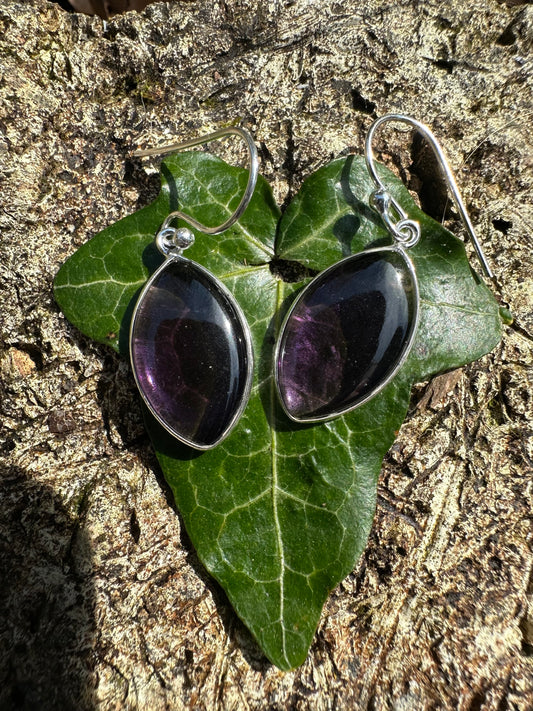 Amethyst earrings