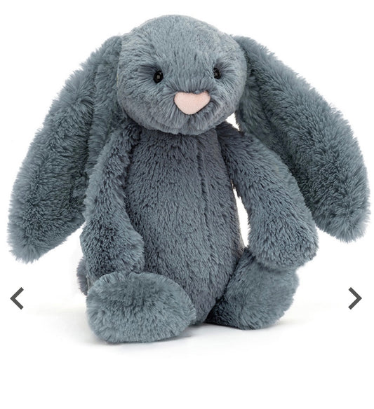 Bashful dusky blue bunny-medium