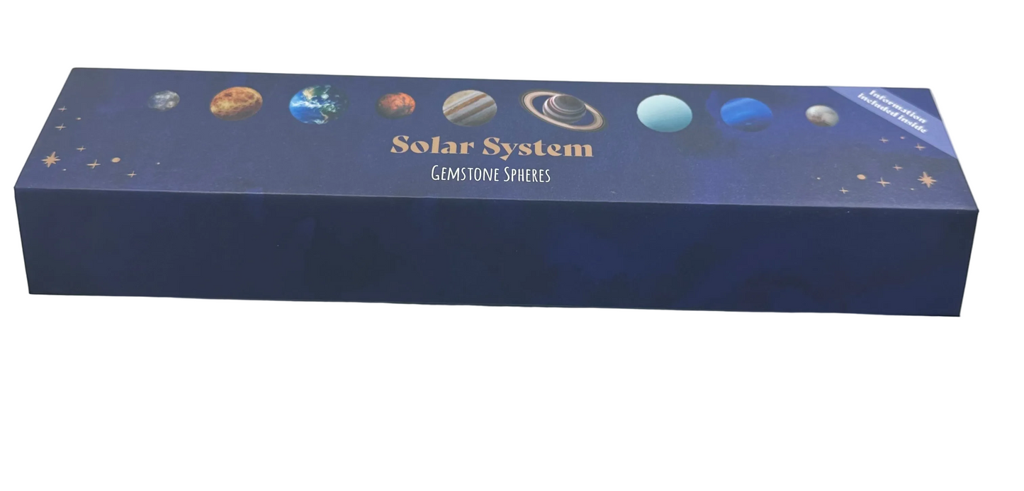 Solar system gemstones