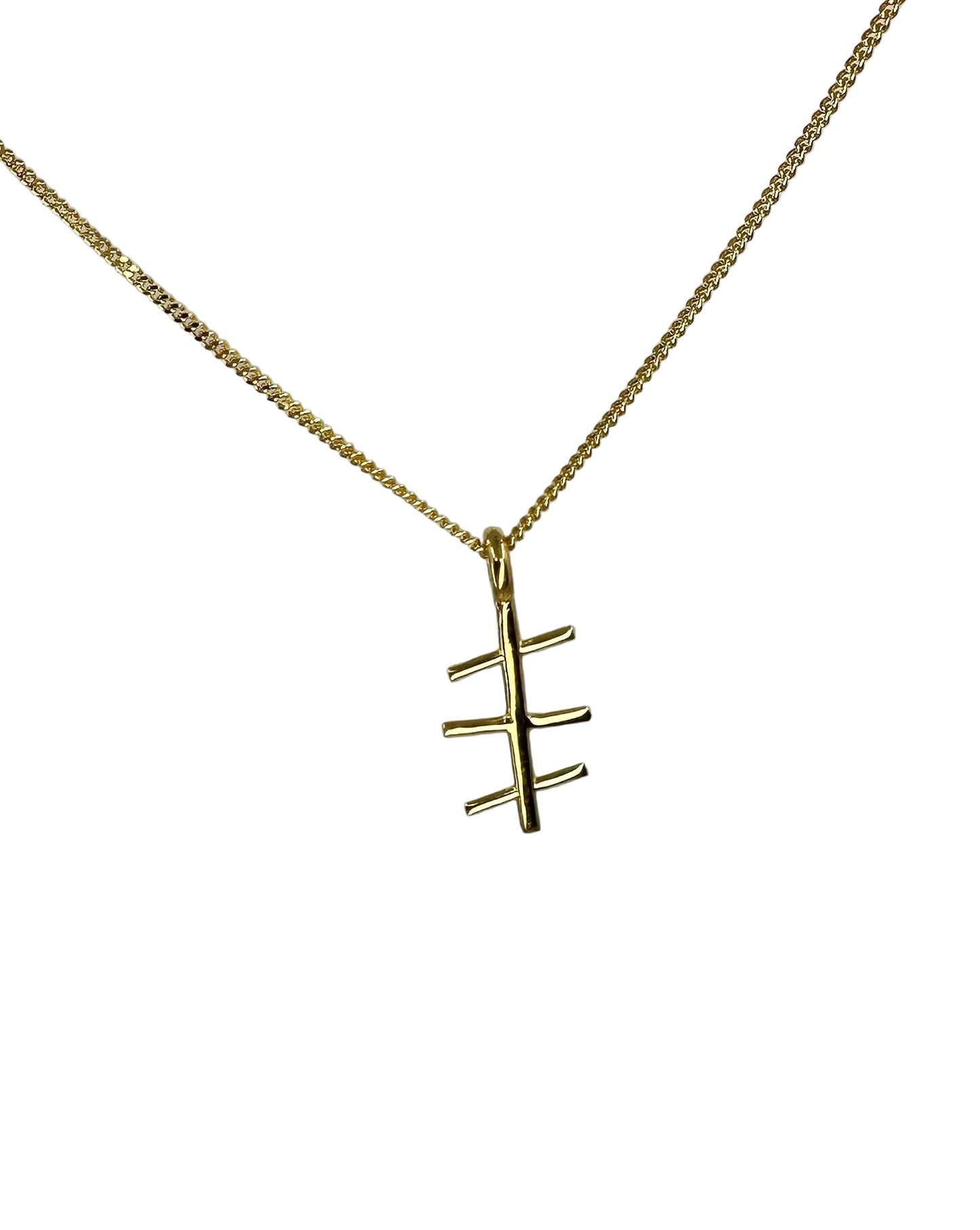 Mam necklace -gold vermeil