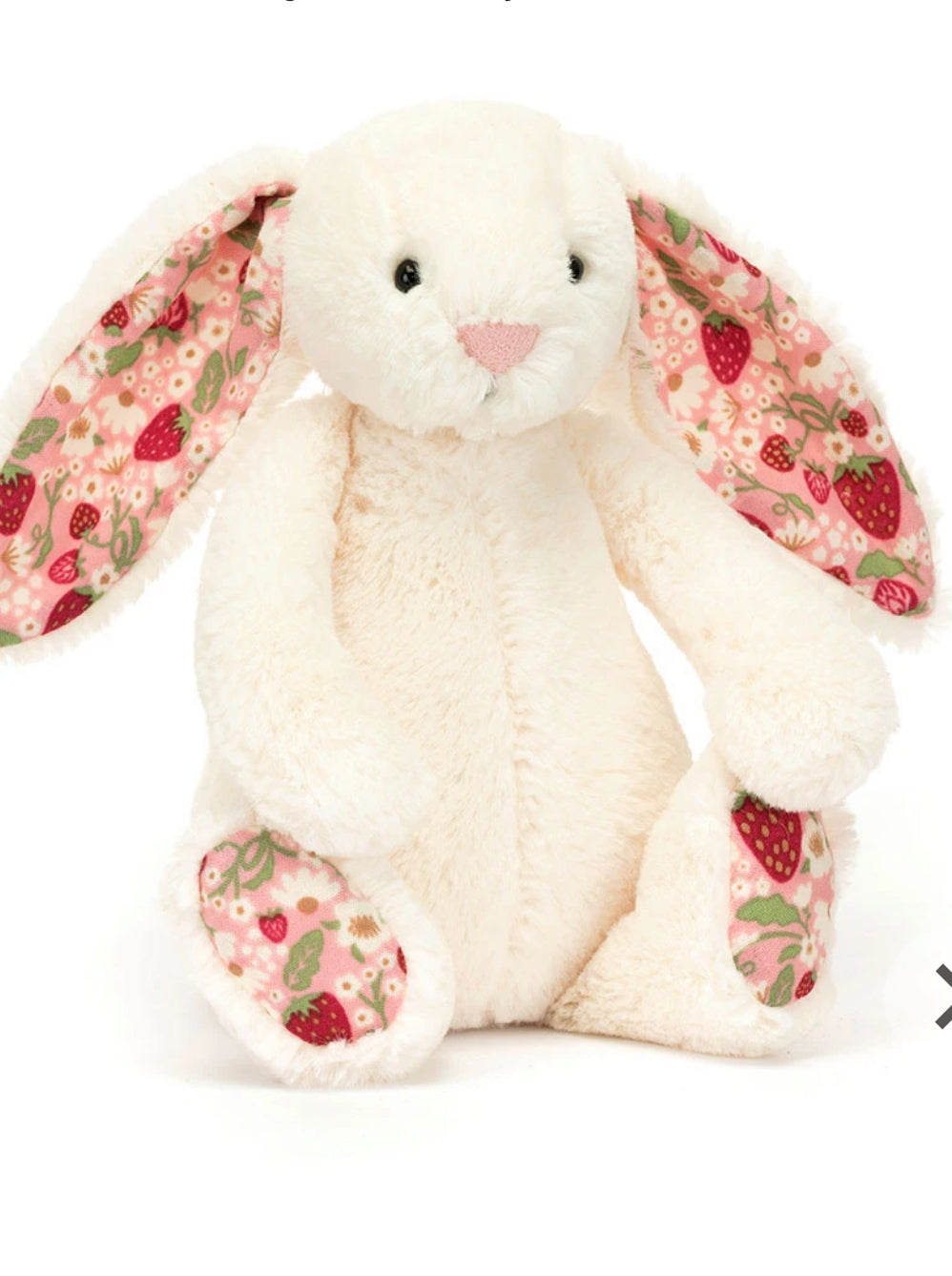 Blossom Cream Bunny  “Berry  “