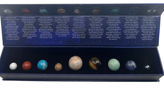 Solar system gemstones