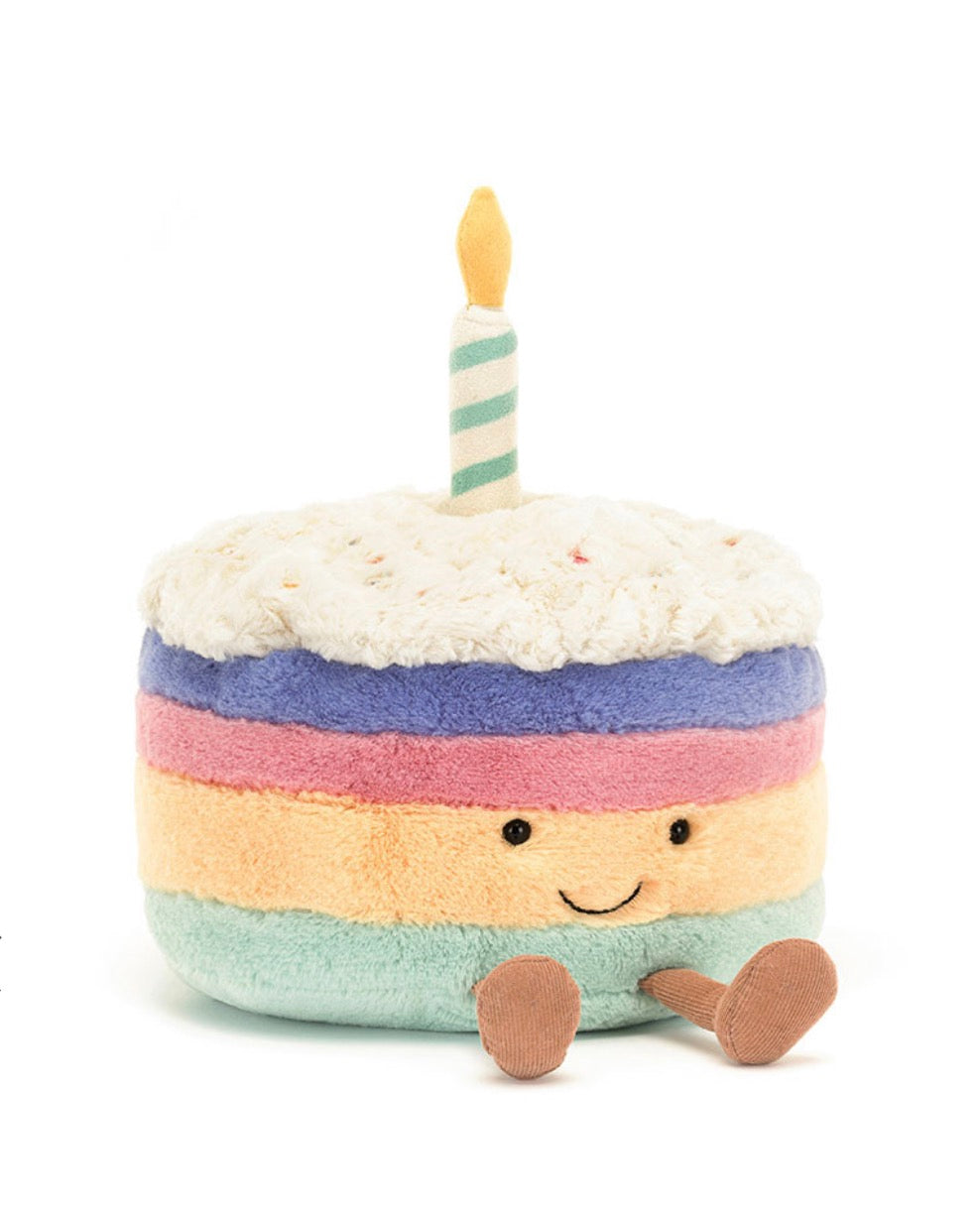 Amusable Rainbow Medium Birthday Cake