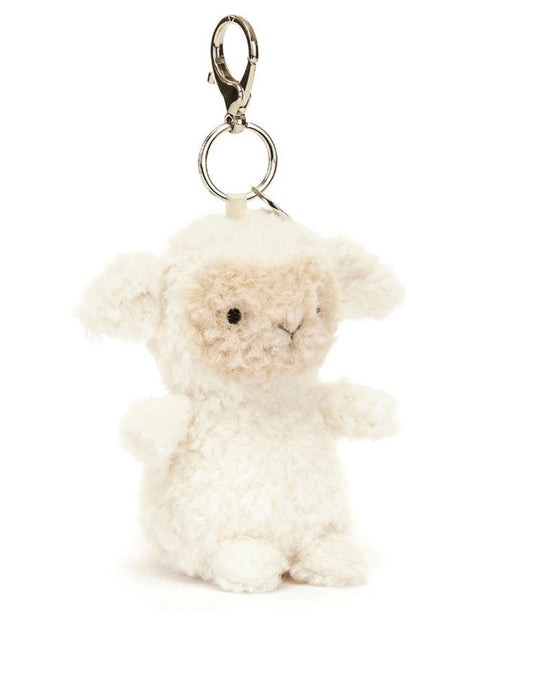 Little lamb bag charm