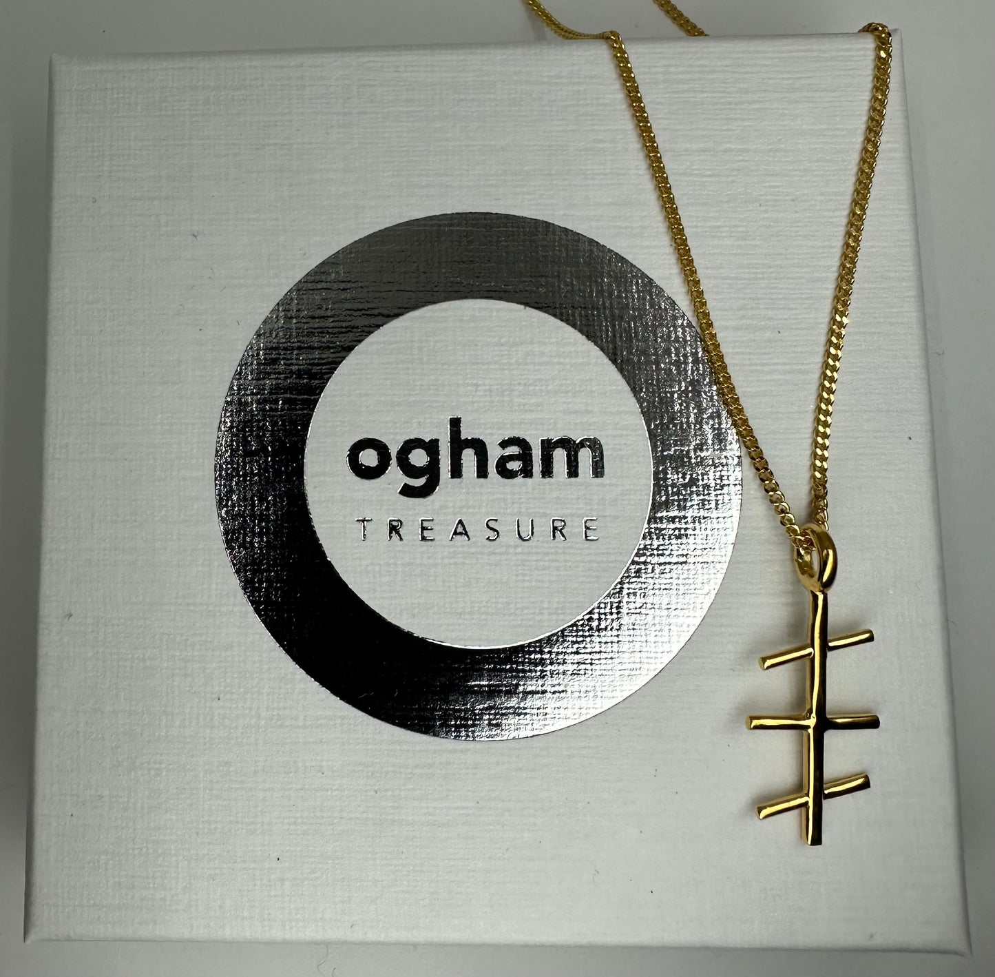 Mam necklace -gold vermeil