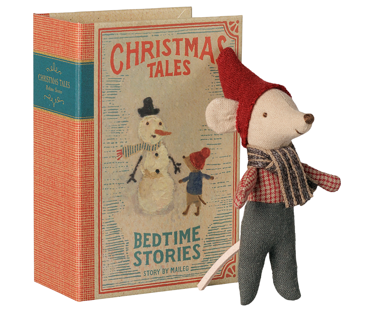 Christmas Mouse Baby in Book