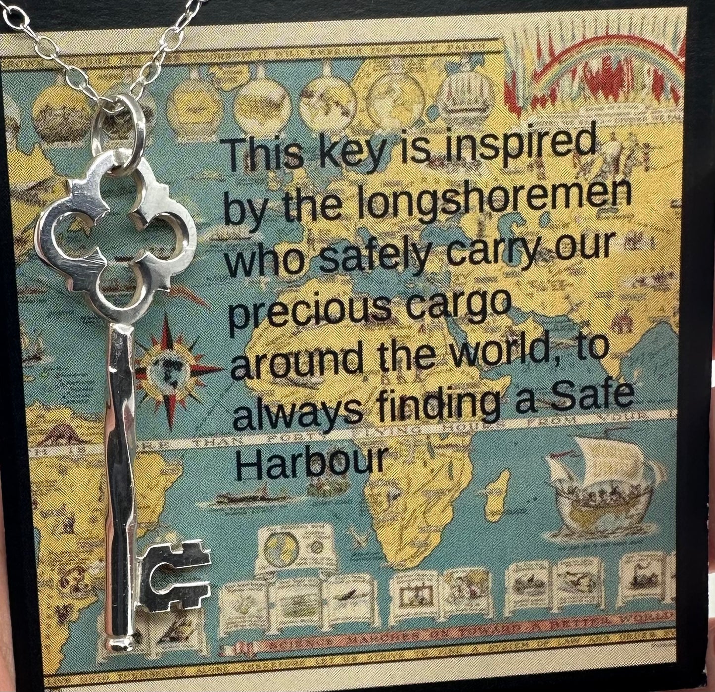 Longshoremen Key necklace