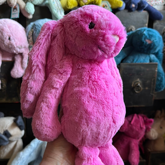 Bashful hot pink Bunny - medium