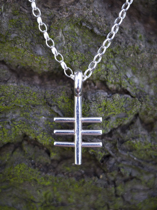 Personalised ogham Initial  Letter U