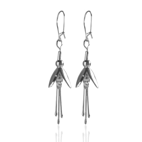Fuchsia Earrings -Large