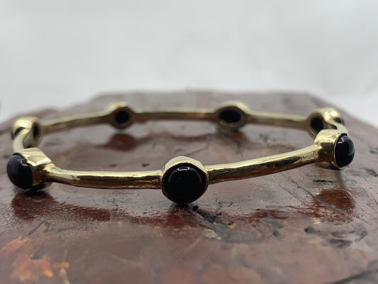 handcrafted brass bangle