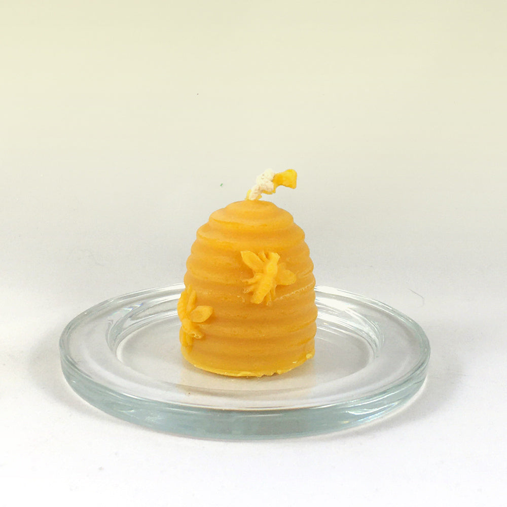 pure beeswax  beehive candle